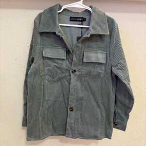 Lenox James Corduroy Shacket  Jade 6T
